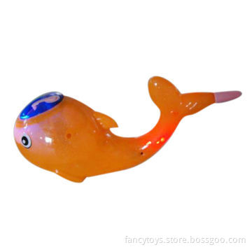 Whale Blowing Bubble with Light and Music